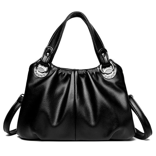 Carla | Bolso Tote de Piel Genuina 3 en 1 para Mano, Hombro y Bandolera