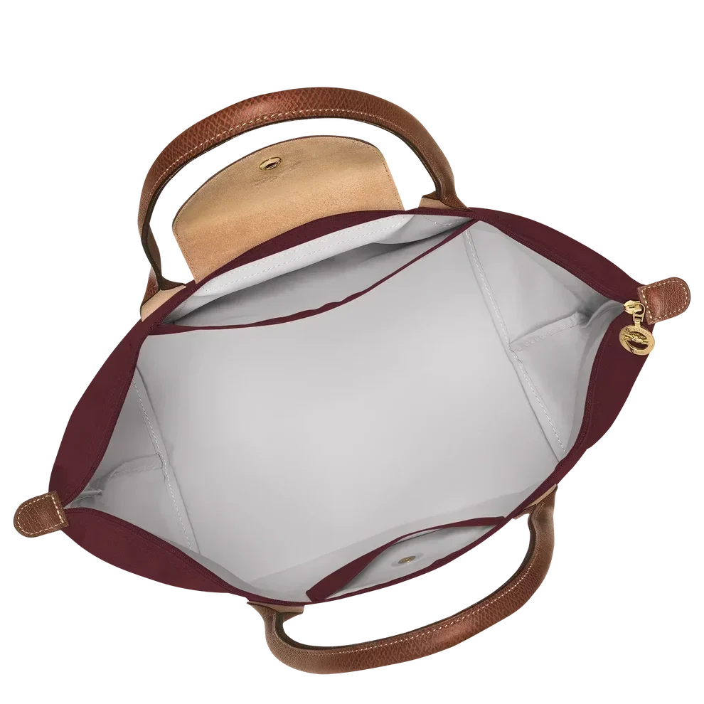 Bolso Plegable de Nailon Premium | Burdeos