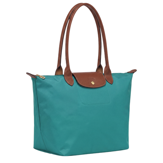 Bolso Plegable de Nailon Premium | Turquesa
