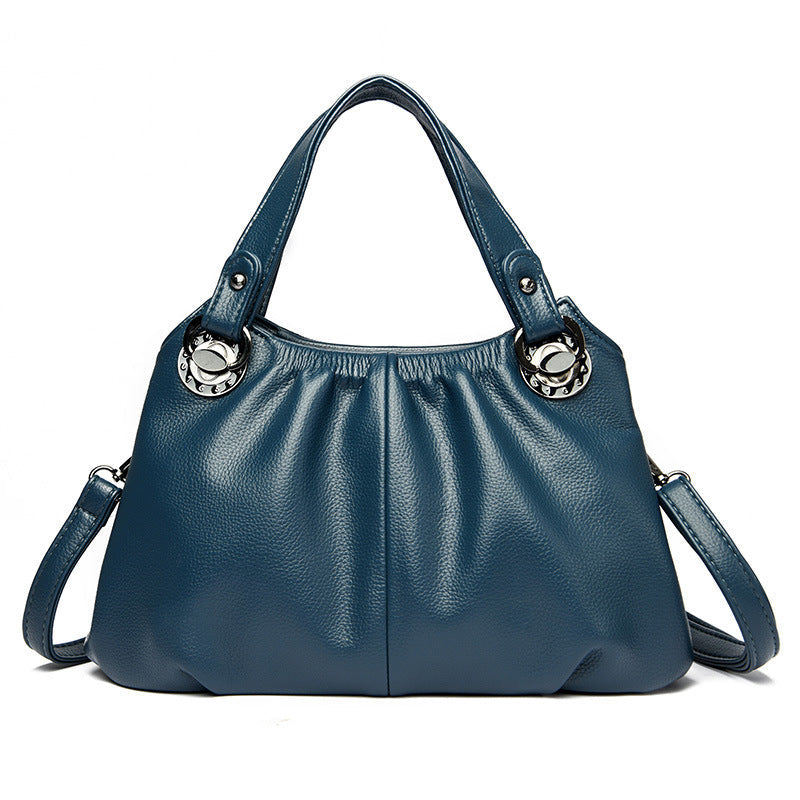 Carla | Bolso Tote de Piel Genuina 3 en 1 para Mano, Hombro y Bandolera