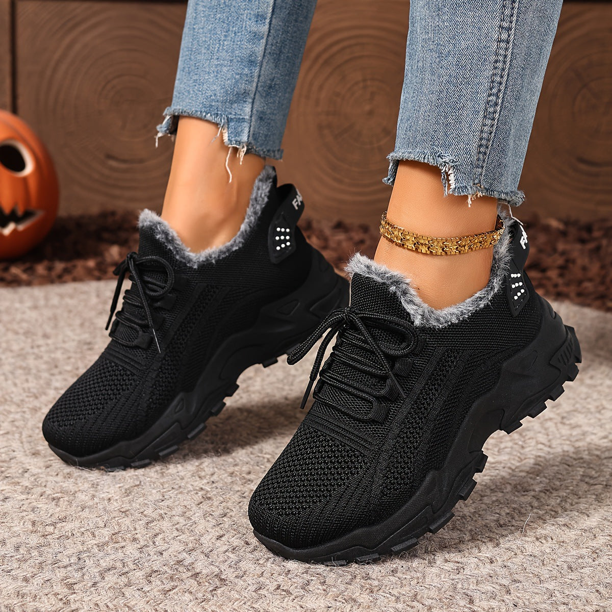 Raquel | Zapatillas Acolchadas y Cálidas de Invierno