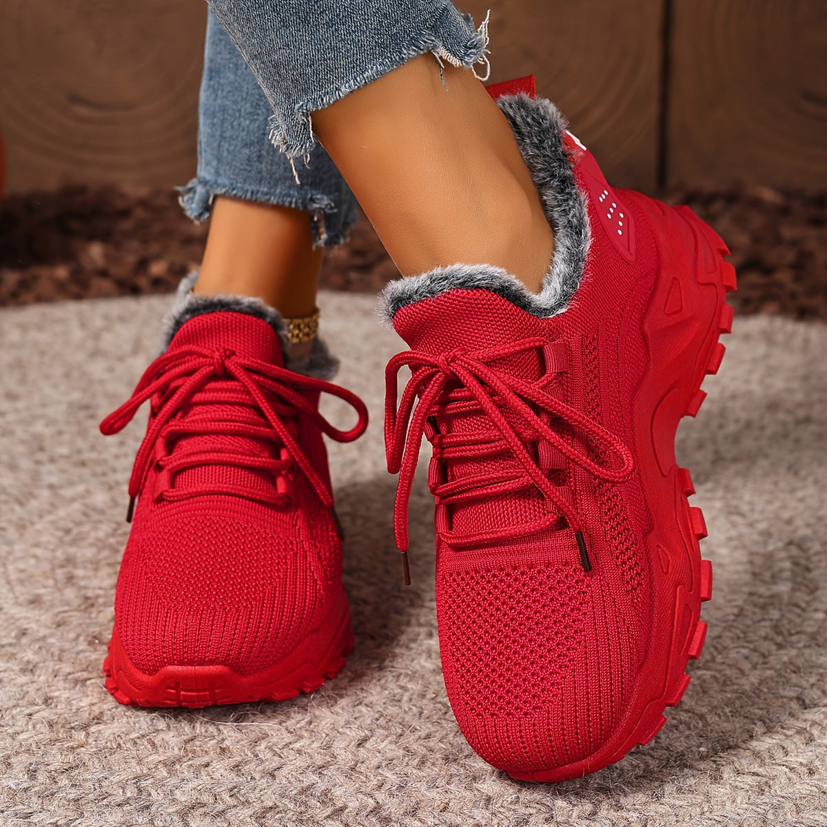 Raquel | Zapatillas Acolchadas y Cálidas de Invierno