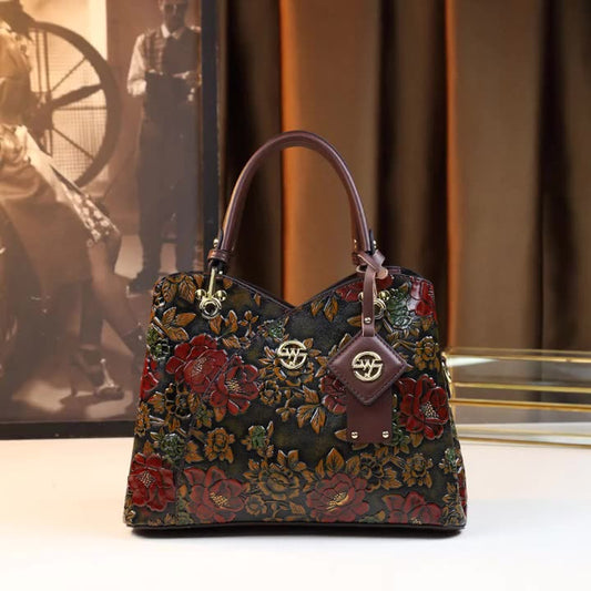 Elena | Bolso Tote Vintage XL Elegante y Espacioso