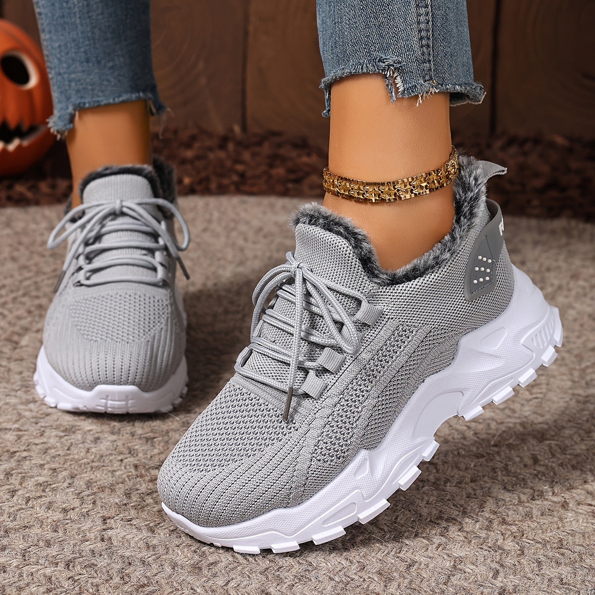 Raquel | Zapatillas Acolchadas y Cálidas de Invierno