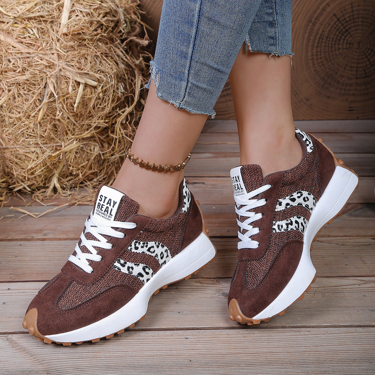 Aroa | Zapatillas Cómodas de Estilo Retro