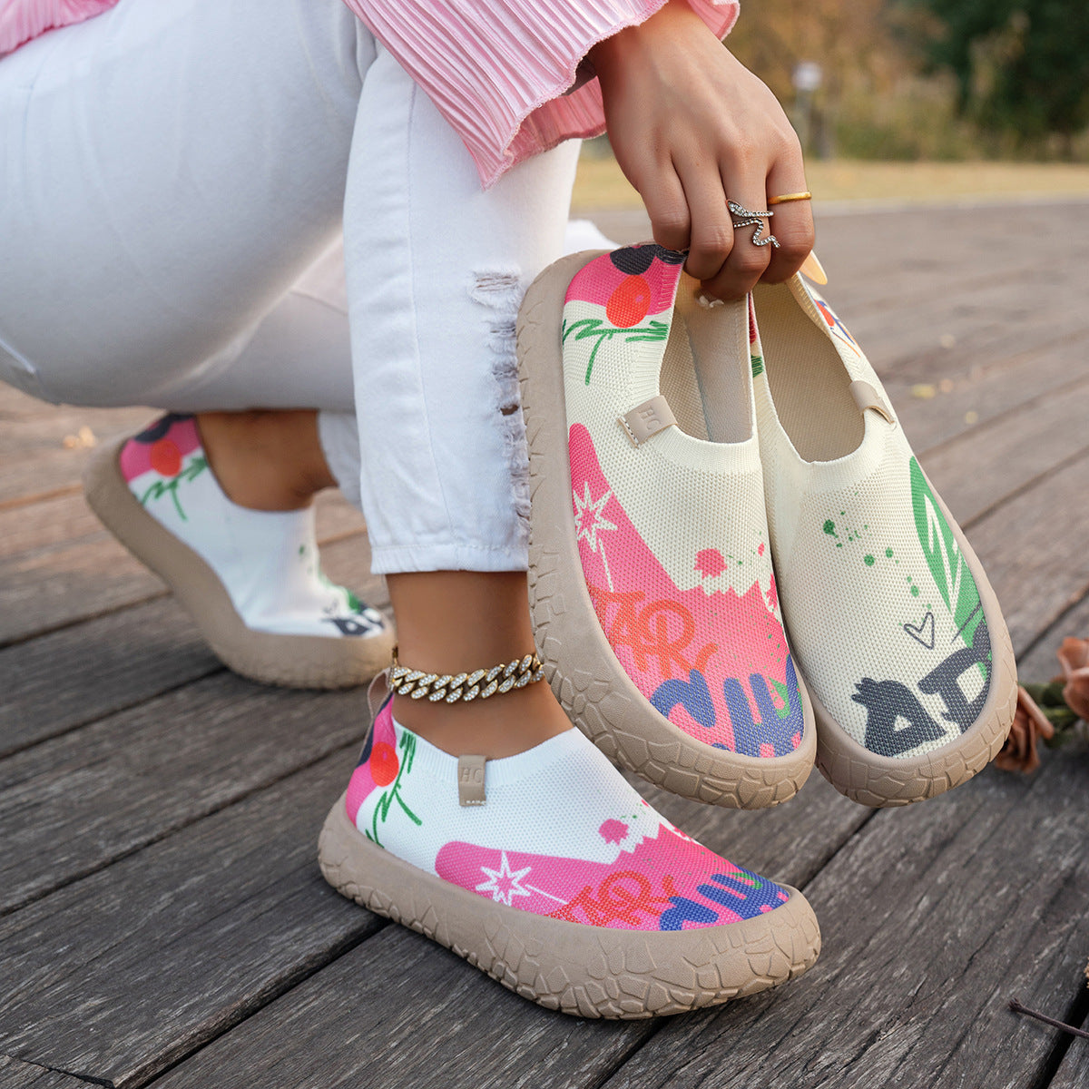 Gloria | Zapatillas Cómodas con Elevación Invisible