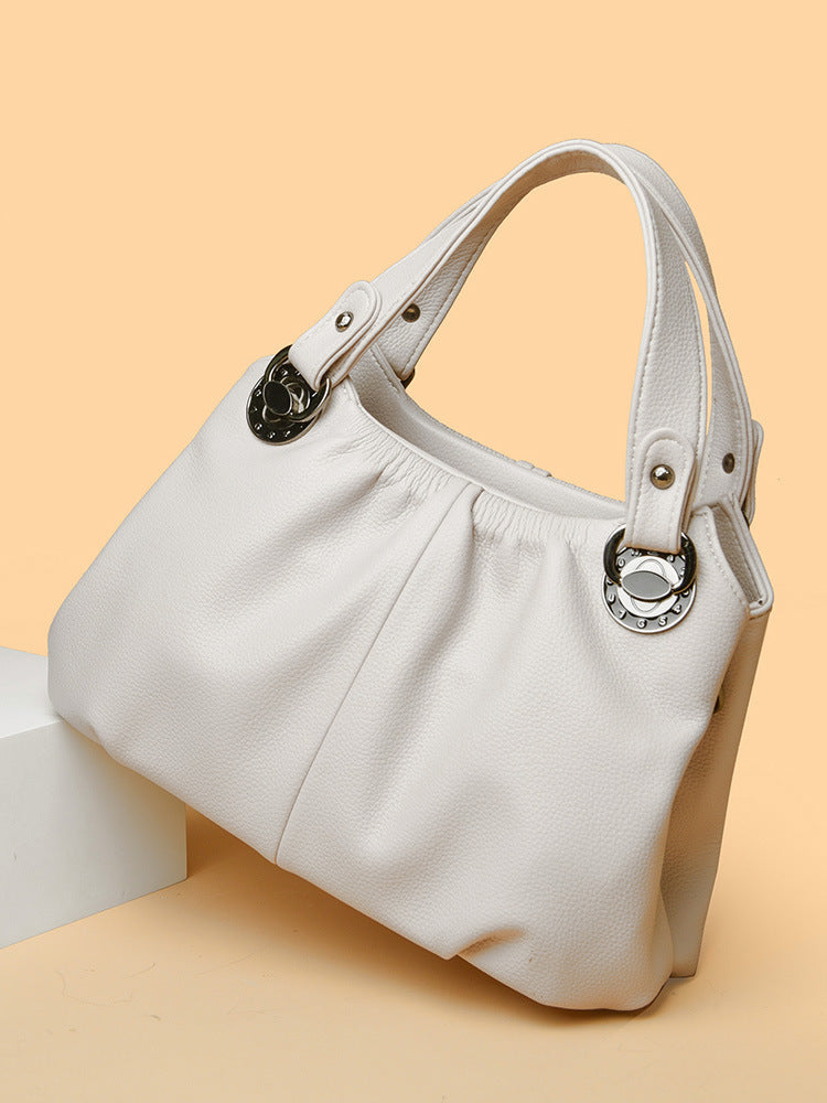 Carla | Bolso Tote de Piel Genuina 3 en 1 para Mano, Hombro y Bandolera
