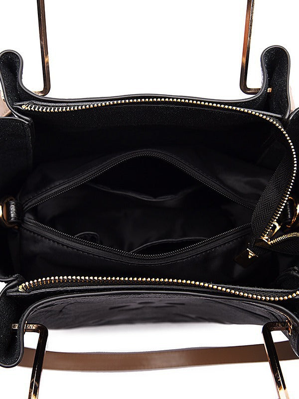 Lucia | Bolso Bucket Vintage Texturizado con Neceser Extraíble
