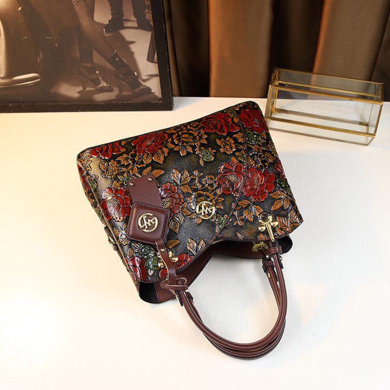 Elena | Bolso Tote Vintage XL Elegante y Espacioso