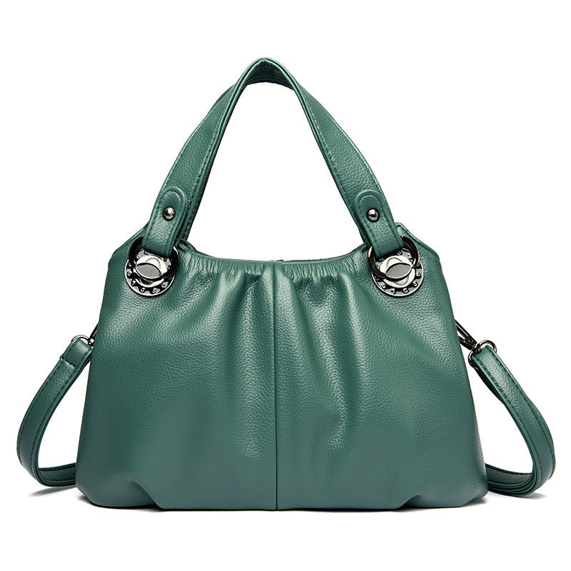 Carla | Bolso Tote de Piel Genuina 3 en 1 para Mano, Hombro y Bandolera