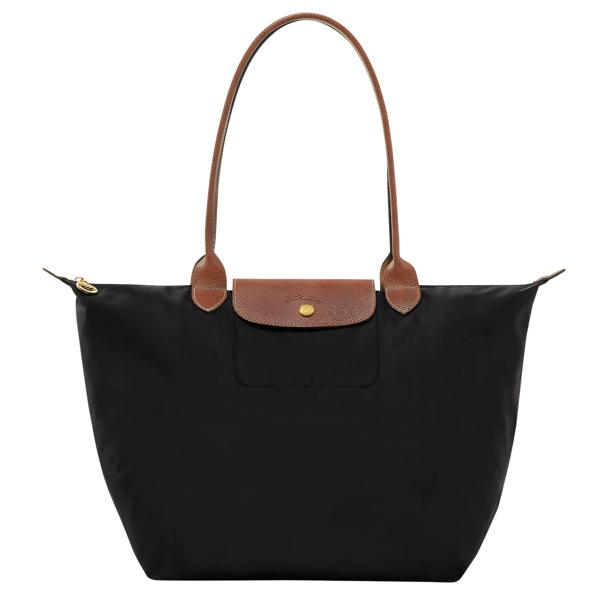 Bolso Plegable de Nailon Premium | Negro