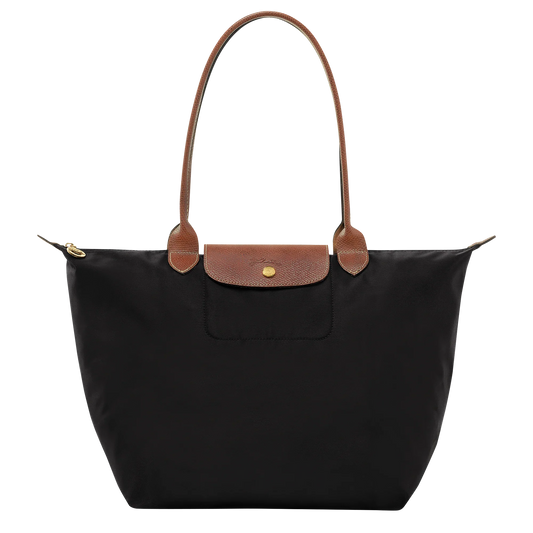Bolso Plegable de Nailon Premium | Negro