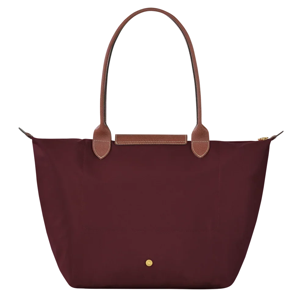 Bolso Plegable de Nailon Premium | Burdeos