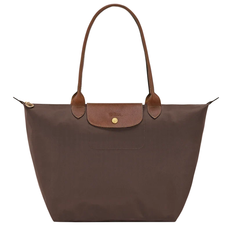 Bolso Plegable de Nailon Premium | Moca