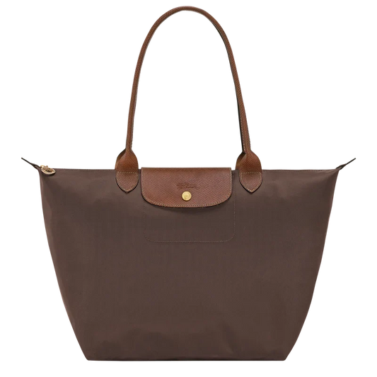 Bolso Plegable de Nailon Premium | Moca