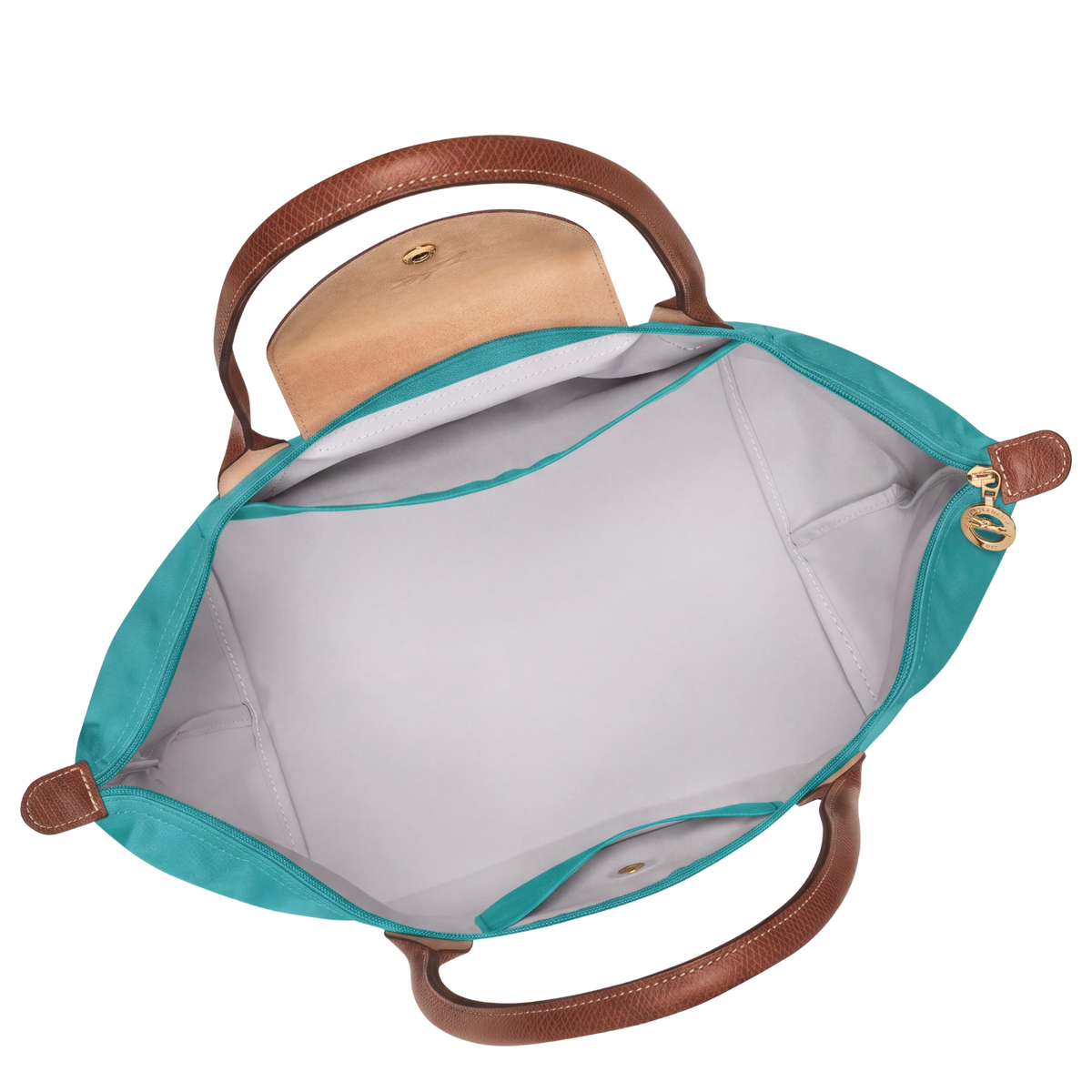 Bolso Plegable de Nailon Premium | Turquesa