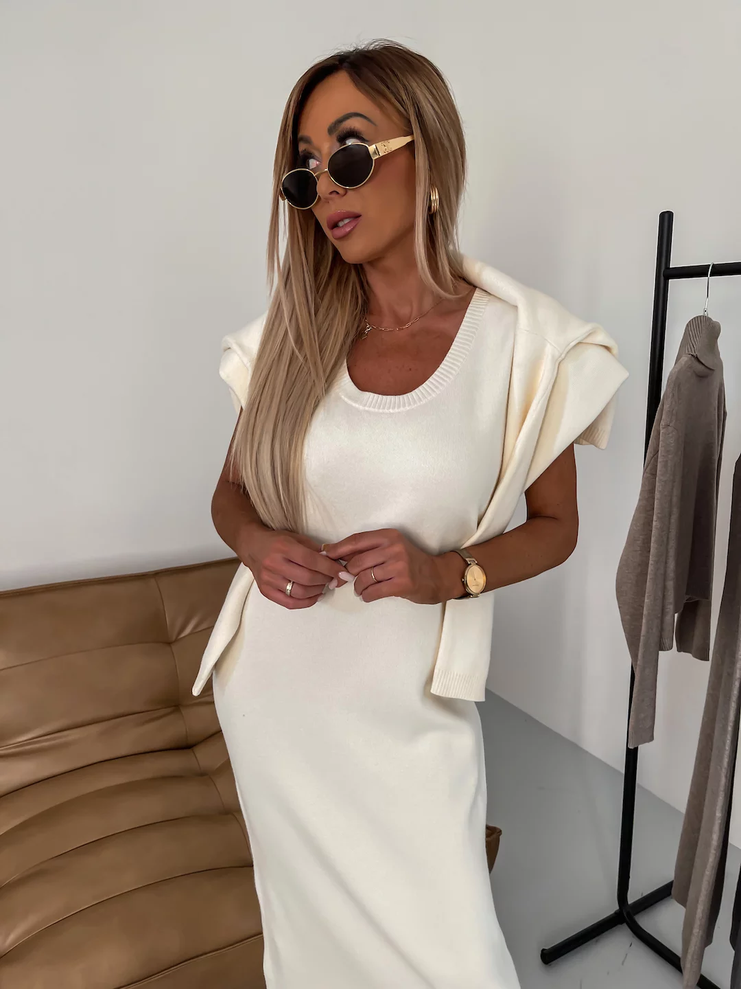 Alba | Conjunto vestido de punto
