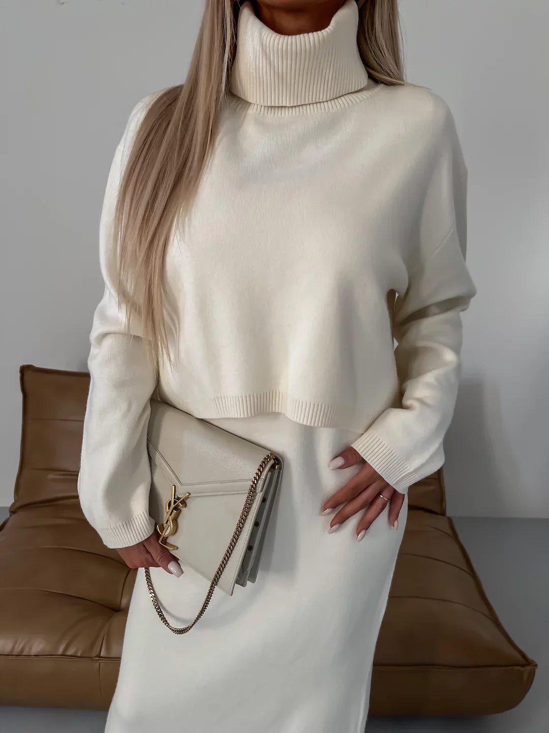 Alba | Conjunto vestido de punto